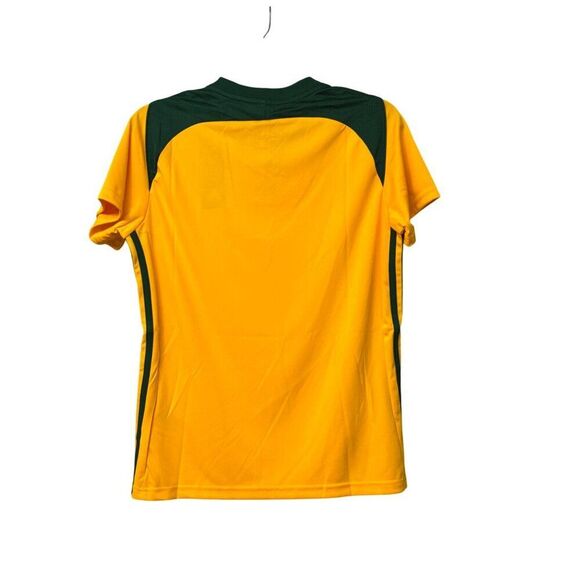 Adidas Women’s  Climacool Custom Print Tiro 17 Jersey, Yellow/Green/White, Sz. M - Picture 12 of 13